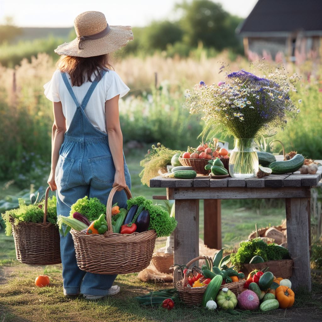 Locally grown foods reduce your carbon footprint, while keeping you healthy.